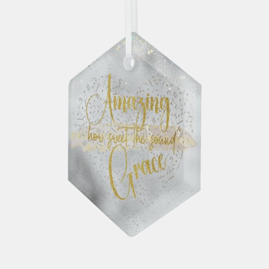 Phantastisch Grace Ornament Aus Glas (Vorderseite Links)