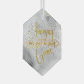 Phantastisch Grace Ornament Aus Glas (Vorderseite Rechts)