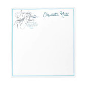 Phantastisch Grace personalisiert Notizblock (Vorderseite)