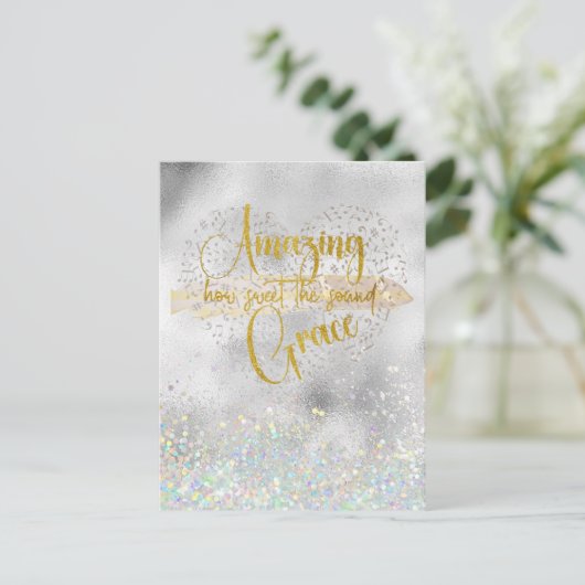 Phantastisch Grace Postkarte (Stehend Vorderseite)