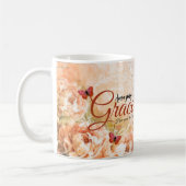 Phantastisch Grace Soft Peach floral Kaffeetasse (Links)