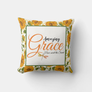 Phantastisch Grace Sunflores Kissen