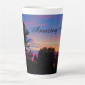 Phantastisch Grace Sunrise Latte Tasse (Vorderseite)
