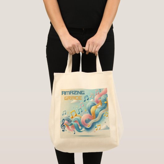 Phantastisch Grace Tote Bag - Spaß Christlicher Me Tragetasche (Vorderseite (Produkt))