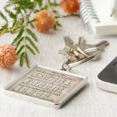 Phantastisch Grace Vintag Hymne Sheet Music Schlüsselanhänger (Seite)