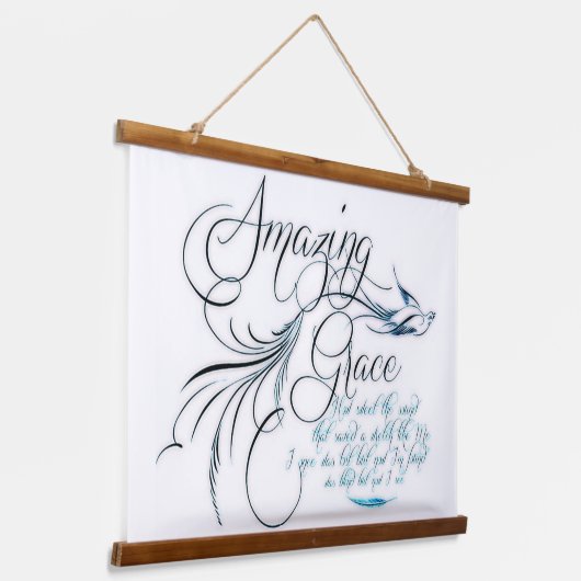 Phantastisch Grace Wandteppich Mit Holzrahmen (Gewinkelt)