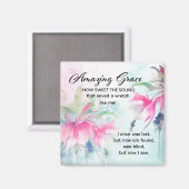 Phantastisch Grace Wie Sweet the Sound Christlich Magnet (Vorderseite/Rückseite)