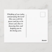 Phantastisch Grace Wie Sweet the Sound Christlich Postkarte (Rückseite)