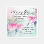 Phantastisch Grace Wie Sweet the Sound Christlich Serviette (Vorderseite)