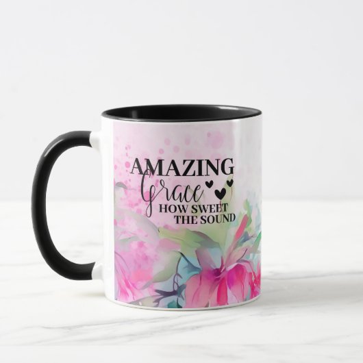 Phantastisch Grace Wie Sweet the Sound Christlich Tasse (Links)
