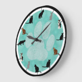 Phantastisch Große Wanduhr (Winkel)