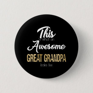 Phantastisch Großer Großvater Großartiger Opa Button