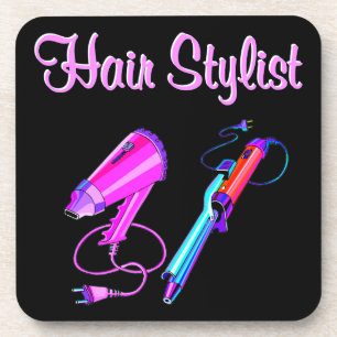 PHANTASTISCH HAIR STYLIST-T-SHIRTS UND -GIFTE GETRÄNKEUNTERSETZER