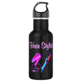 PHANTASTISCH HAIR STYLIST-T-SHIRTS UND -GIFTE TRINKFLASCHE
