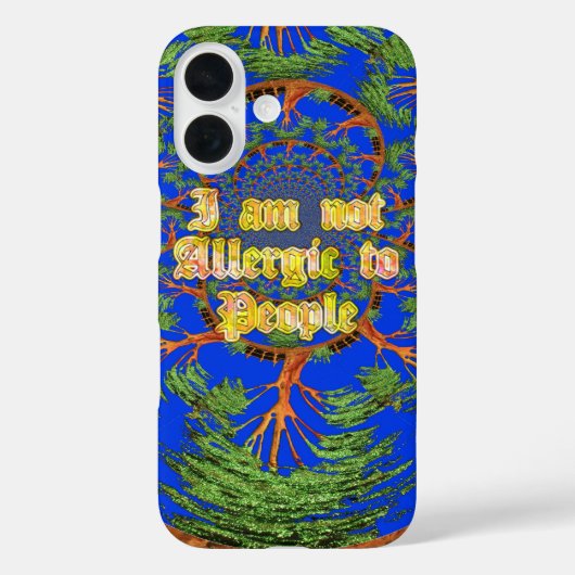 Phantastisch Hakuna Matata Ich bin nicht allergisc Case-Mate iPhone Hülle (Rückseite)