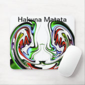 Phantastisch Hakuna Matata Whirlpool Kunstdrucken Mousepad (Mit Mouse)