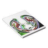 Phantastisch Hakuna Matata Whirlpool Kunstdrucken Notizblock (angewinkelt)