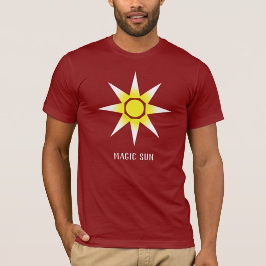 Phantastisch Happy Magic Sun T - Shirt Top (Vorderseite)