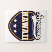 Phantastisch Hawaii Sportlogo Puzzle (Horizontal)