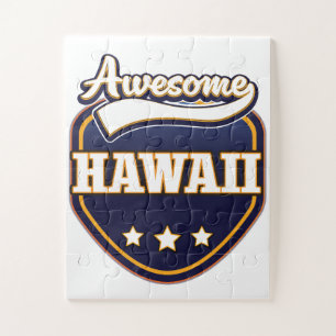Phantastisch Hawaii Sportlogo Puzzle