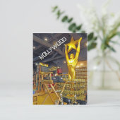 Phantastisch Hollywood Postcard! Postkarte (Stehend Vorderseite)