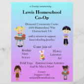 Phantastisch Homeschool Co Op Flyer (Vorne)