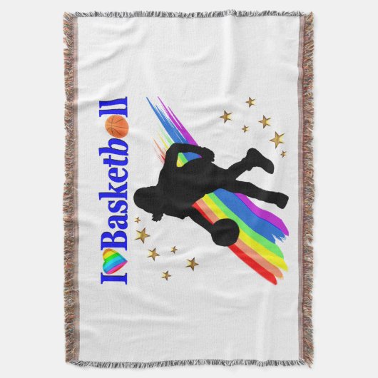 PHANTASTISCH I LIEBE BASKETBALL-DESIGN DECKE (Vorderseite Vertikal)