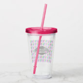 PHANTASTISCH I LIEBE GYMNASTICS-DESIGN ACRYLTRINKBECHER (Rückseite)