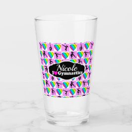 PHANTASTISCH I LIEBE GYMNASTICS-DESIGN GLAS