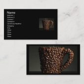 Phantastisch-Kaffee-Foto-3 Visitenkarte (Vorne/Hinten)