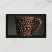 Phantastisch-Kaffee-Foto-3 Visitenkarte (Rückseite)