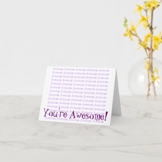 Phantastisch Karte (Gelbe Blume)