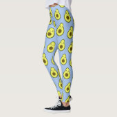 Phantastisch Kawaii Avocado Pattern Leggings (Links)