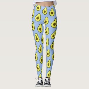 Phantastisch Kawaii Avocado Pattern Leggings