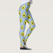 Phantastisch Kawaii Avocado Pattern Leggings (Rechts)