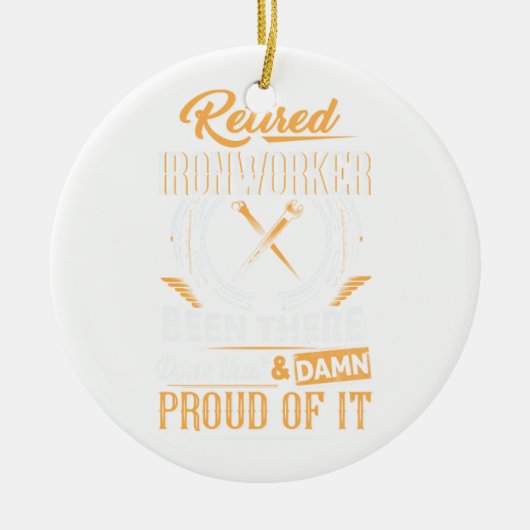 Phantastisch Keramik Ornament (Vorne)