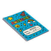 Phantastisch-Kids-Notebook - Personalisierter Name Notizblock (Rechte Seite)