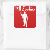 PHANTASTISCH KÖNNE ICH ZOMBIES - STICKER (Tasche)