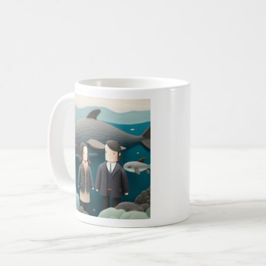 Phantastisch Lawyer Woo Kaffeetasse (Vorderseite Links)