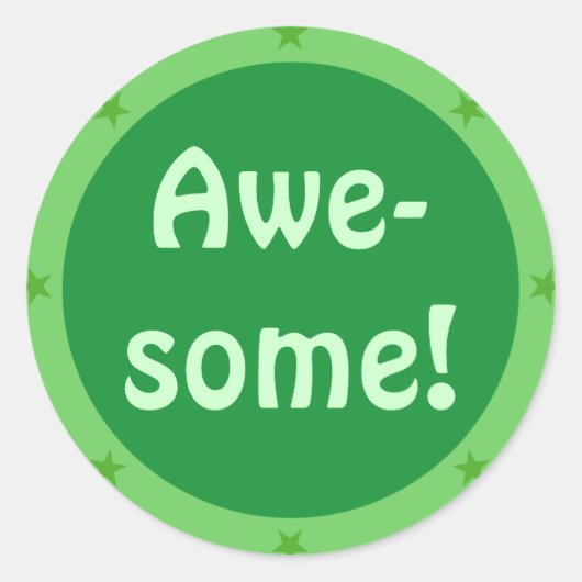 Phantastisch - Lehreraufkleber Runder Aufkleber (Vorderseite)