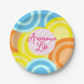 Phantastisch Life Puck Potluck Pappteller (Vorderseite)