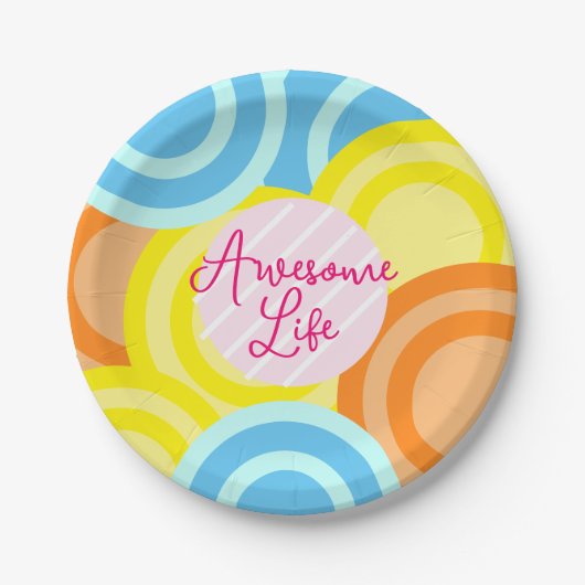 Phantastisch Life Puck Potluck Pappteller (Vorderseite)