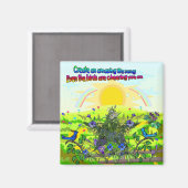 Phantastisch Life Song Magnet (Vorderseite/Rückseite)