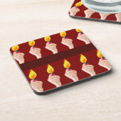 Phantastisch Lighter Music Fun Concept Pattern Getränkeuntersetzer (Linke Seite)