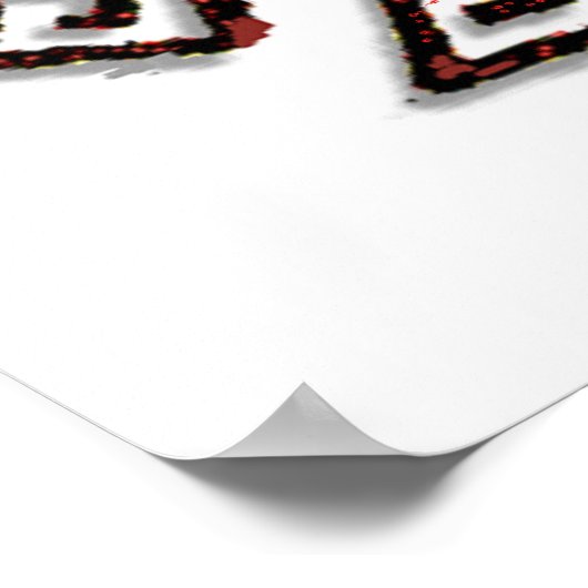 Phantastisch Machu_Picchu Cusco Peru Zeichnend Poster (Ecke)