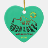 Phantastisch Machu Picchu Keramik Ornament (Vorne)