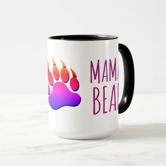 Phantastisch Mama Bär Tasse (VorderseiteRechts)