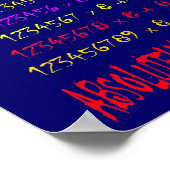 Phantastisch Mathematik Poster (Ecke)