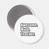 Phantastisch Mathematiklehrer Magnet (Vorderseite/Rückseite)