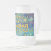 Phantastisch Mattglas Bierglas (VorderseiteRechts)